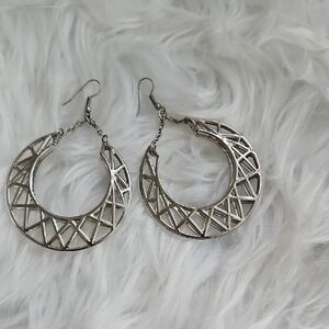 Lettie Gooch Silver Hoop Earrings - Indie Designer